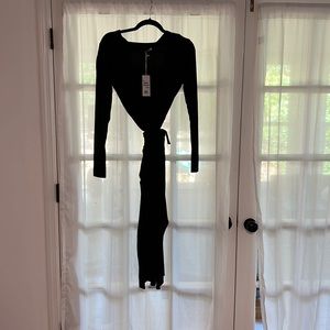 NWT Reformation Dama wrap dress Large